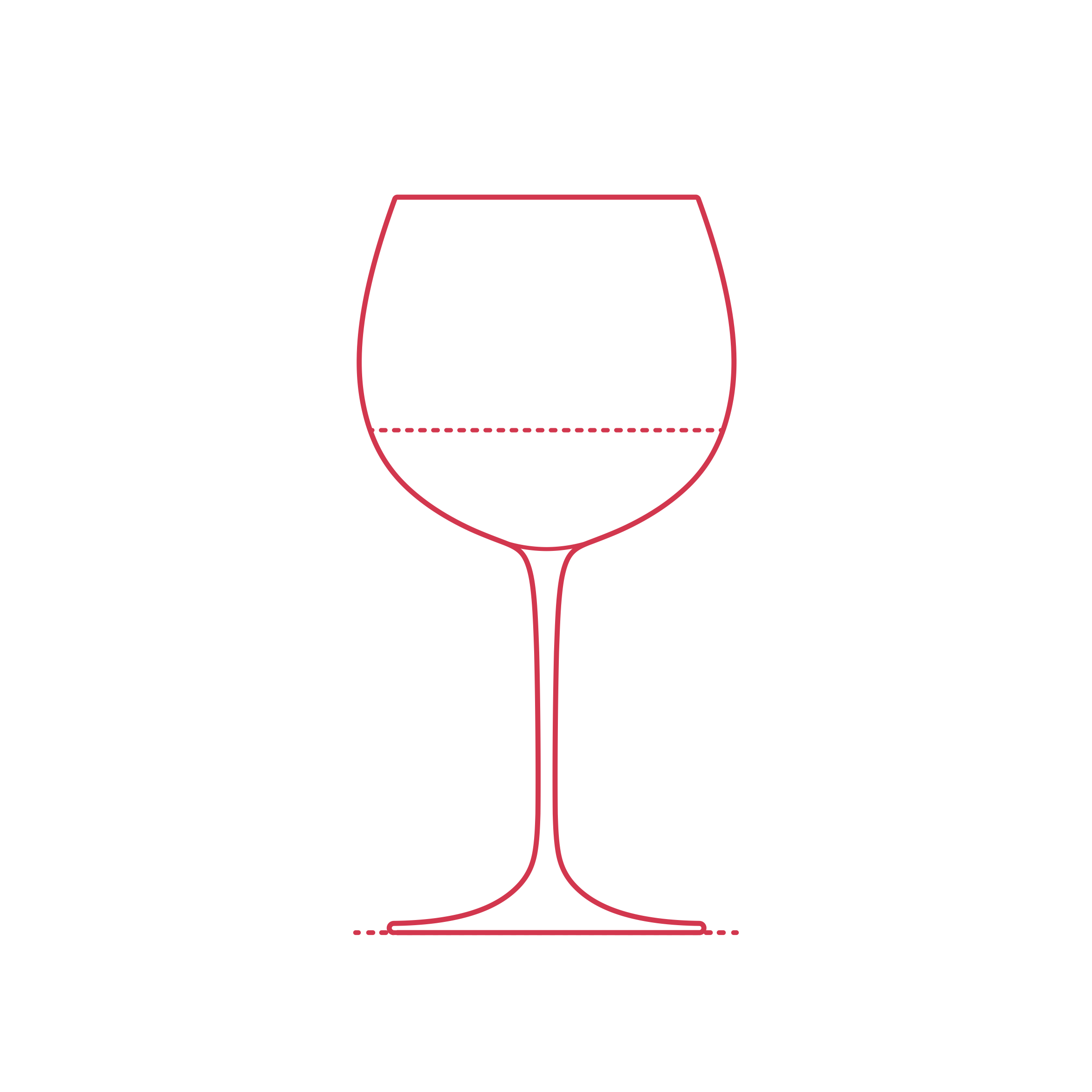 Objects Wine Glasses Montrachet Wine Glass Outline Svg Vector Free Vectors